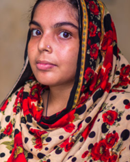 Portrait of a Bangladeshi woman
