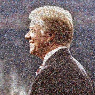 Jimmy Carter Photo Mosaic