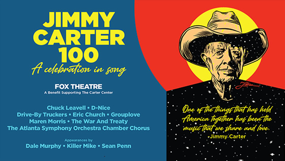 Jimmy Carter 100 Poster